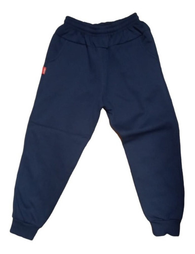 Pantalon Jogging Colegial Algodon Frisa Niño Unisex