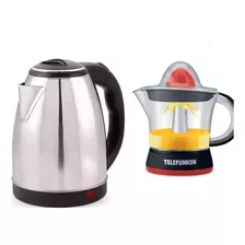 Combo Pava Osr9145 + Exprimidor Telefunken Juicer-1250