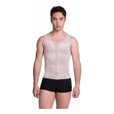 Colete Regata Masculina Fecho Frontal Lipo/ginecomastia 1620