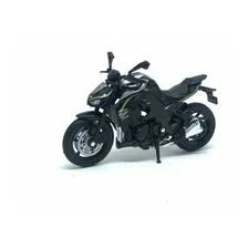 Miniatura Moto Kawasaki Z 1000r 2017 1:18 Welly Z1000