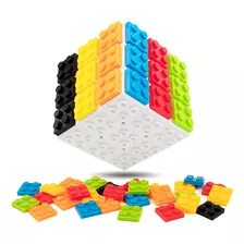 D-fantix Building Brick Blocks 3x3x3 Cubo De Velocidad Jugue