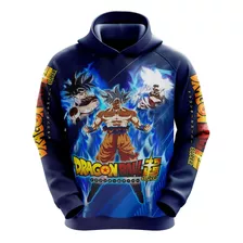 Sudadera Sublimada Goku Ultra Instinto Dragonball Invierno