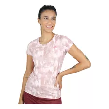 Remera Entrenamiento Topper Full Print Mujer En Rosa | Stock