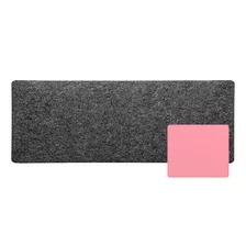 Mouse Pad Gamer Minimalista Fieltro Desk Mat Xl