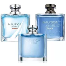 Paquete 3x1 Nautica Voyage + Sport + N-83 Caballero 100 Ml