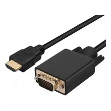 Cabo Conversor Hdmi Macho X Vga Macho 1.8 Metros - Ativo