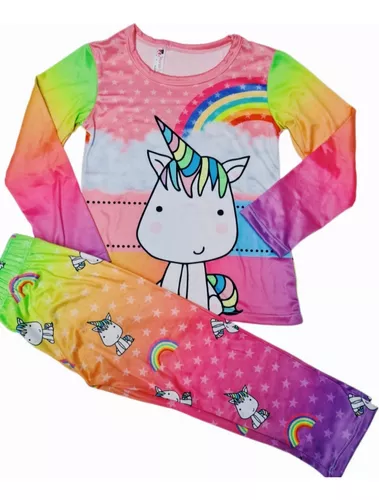 Tercera imagen para búsqueda de pijama de unicornio