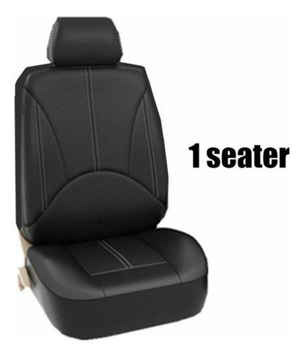 Funda De Asiento De Coche Universal De Piel Sinttica For A Foto 4