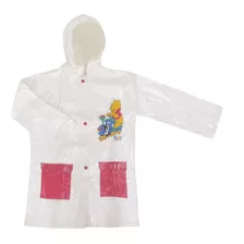 Piloto De Lluvia Plavinil Winnie Pooh Impermeable 6-10 Chil