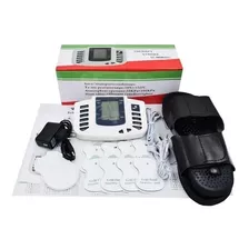 Aparelho Digital Fisioterapia Massagem Tens 2022 Eletrodo Cor Branco