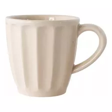 Taza Alta Asa Ceramica Cafe Te Color Bebida Bazar Trendy