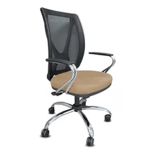 Sillón Oficina Ejecutivo Ergonómico Cromado Alma Syncron