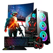 Pc Gamer Completo I7 16gb + Cadeira+monitor 23 Curvo 180hz