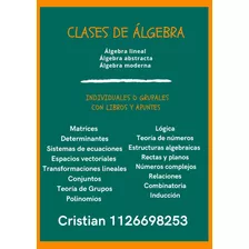 Profesor Universidad Algebra Clase Matemática 