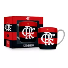 Caneca Porcelana Clube De Regatas Flamengo Xícara Oficial