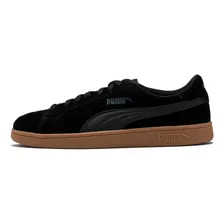 Tênis Puma Smash V2 Color Puma Black/puma Black - Adulto 40 Br