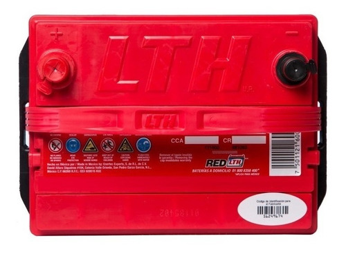 Bateria Lth Hi-tec Mercury Villager 1996 - H-35-585 Foto 4