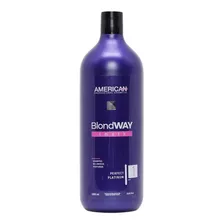 American Blond Way Smoth - Sampoo De Limpeza Profunda 1000ml