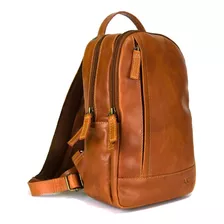 Backpack Crossbody - 100% Piel Miel Ag Leather