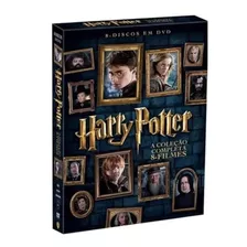 Box Harry Potter A Coleção Completa 8 Dvd's Original Lacrado