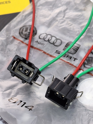 Conector Arnes Niebla Y Cuartos Vw Mk3 Golf Jetta Cabrio Gti Foto 4