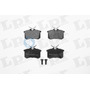 Balatas Renault Fluence Authentique Traseras 2.0l Dohc 15-17