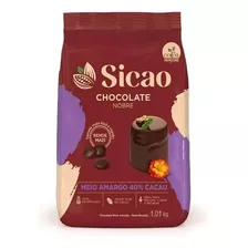Gotas Chocolate Sicao Meio Amargo Gold 1,01k Callebaut