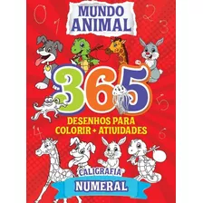 Mundo Animal - Tapete 365 Desenhos Para Colorir + Atividades, De On Line A. Editora Ibc - Instituto Brasileiro De Cultura Ltda, Capa Mole Em Português, 2020