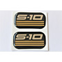 Emblemas S-10 Chevrolet Camioneta Metal S10 Par S 10