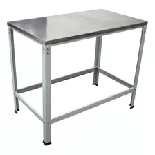 Mesa De Serviço Industrial Tampo Aço Inox 93