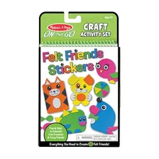 Melissa Doug On The Go Felt Friends Craft Activity Set ...