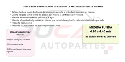Funda De Auto Afelpada Jod Mag Mazda 1 Y 2 Mx5 Foto 6