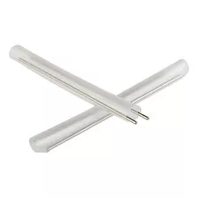 Kit 100 Tubete Para Cabo Drop Fusão Fibra Óptica 60mm 