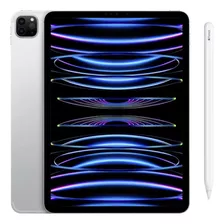 Apple iPad Pro 6 Geração 2022 12.9 256gb Prata + Pencil 2