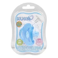 Chupeta Silicone Soft Comfort 2 Azul 2907 - Kuka