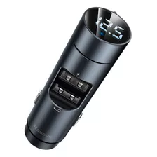 Transmisor Bluetooth Fm Cargador Usb Mp3 Carro Auto Baseus