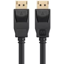 Cable Monoprice Displayport 1.2, Negro/3 Pies