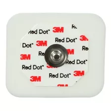 Electrodo 3m Red Dot Monitoreo Pacientes Diaforeticos X 50un