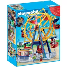 Playmobil 5552 Rueda De Parque Diversiones C Luces En Stock!