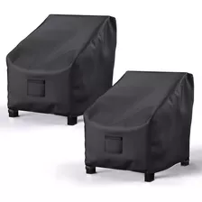 Fundas Para Sillas De Patio Impermeables Para Muebles 2 Pcs