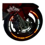 Sticker Calcomanias Reflejante Rin Moto Honda Zoomer X Vinil