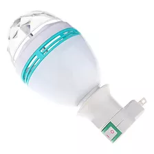 Bombilla De Discoteca E26 Giratoria Rgb Para Fiesta, Luz Est