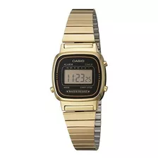 Reloj Lao670wga-1df Daily Alarm Digital Gold De Mujer Casio