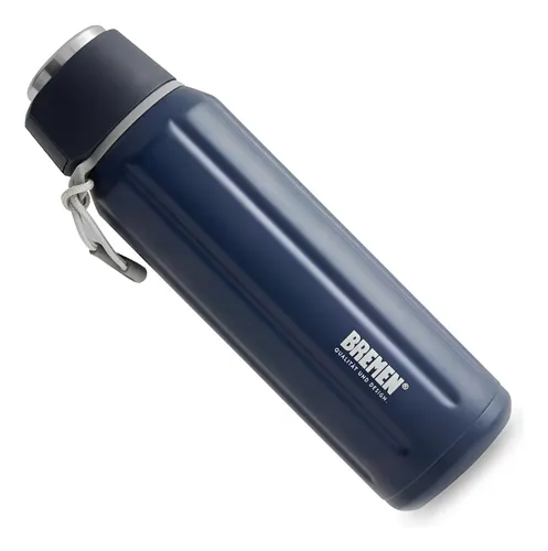 Termo Bremen 0.6lts Acero Inox Tapon Cebador Hasta 24hs 7167