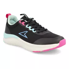 Zapatilla Mujer Power Bew Negro