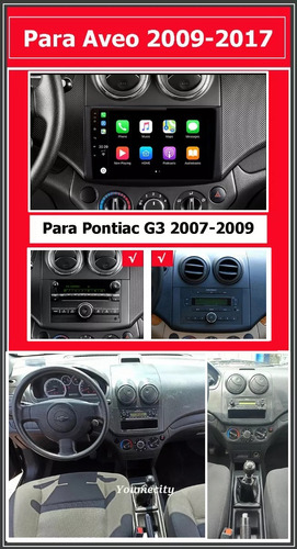 Auto Radio Estreo Android Para Chevrolet Aveo Pontiac G3 Foto 6