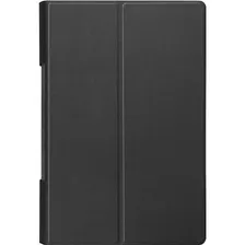 Funda Tipo Libro Para Lenovo Yoga Tab 13, Color Negro