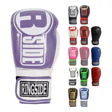 Guantes De Boxeo Ringside S/m Purple/white