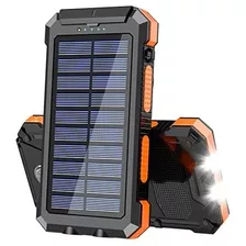 Bateria Externa Portatil 20.000 Mah 2 Usb Solar Powerbank