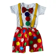 Roupa De Bebê Menino Conjunto Infantil Temático Festa